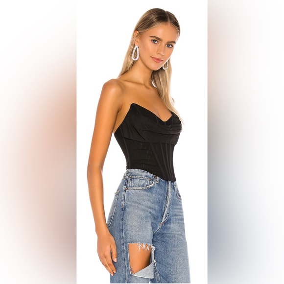 REVOLVE NBD Hailee Bustier Top in Black - Picture 3 of 5